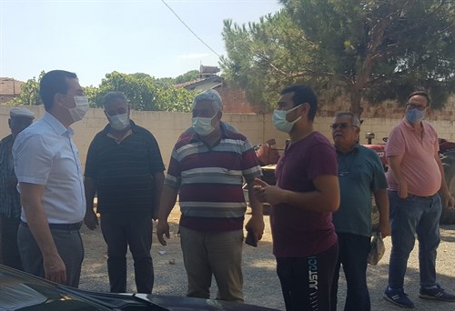 Kaymakam IŞIK’tan Kızılcapınar Mahallesi’ne Ziyaret