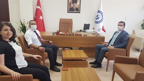 Kaymakam IŞIK Yamantürk Meslek Yüksek Okulunu Ziyaret Etti